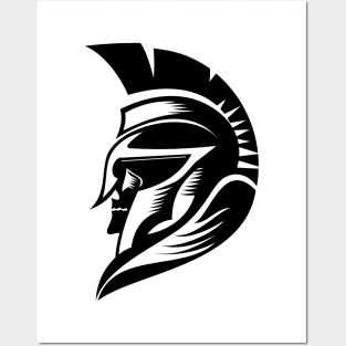 Spartan Helmet Posters and Art